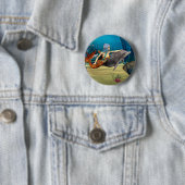 Meerjungfrau mit Dolphin Button (Beispiel)