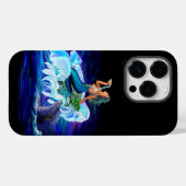 Meerjungfrau mit Dolphin Case-Mate iPhone Hülle (Rückseite (Horizontal))