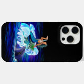 Meerjungfrau mit Dolphin Case-Mate iPhone Hülle (Rückseite (Horizontal))