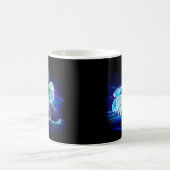 Meerjungfrau mit Dolphin Kaffeetasse (Mittel)