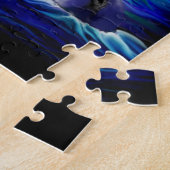 Meerjungfrau mit Dolphin Puzzle (Seite)