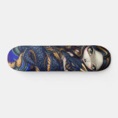 Meerjungfrau mit einem Meer-Schlange Skateboard (Horizontal)