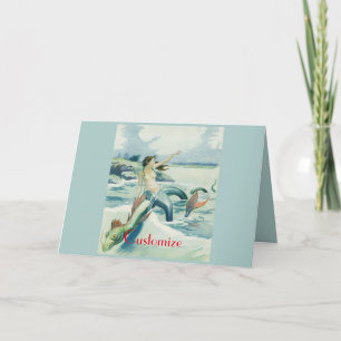 Meerjungfrau mit fließendem Thunder_Cove Karte
