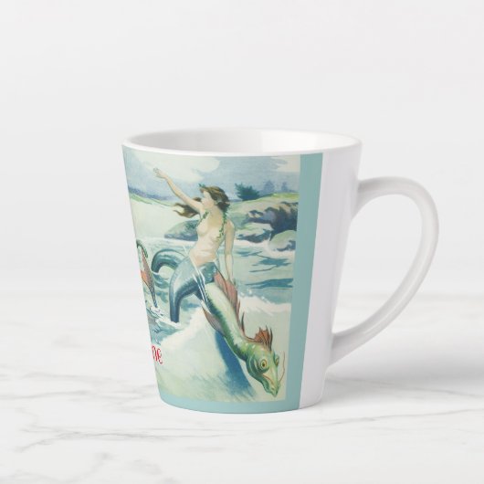 Meerjungfrau mit fließendem Thunder_Cove   Milchtasse (Rechts)