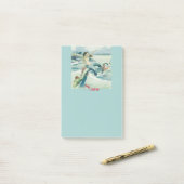 Meerjungfrau mit fließendem Thunder_Cove Post-it Klebezettel (Auf Schreibtisch)