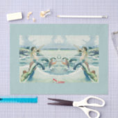 Meerjungfrau mit fließendem Thunder_Cove Seidenpapier (Handwerk)