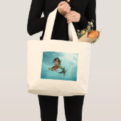 Meerjungfrau mit jumbo stoffbeutel (Vorderseite (Produkt))