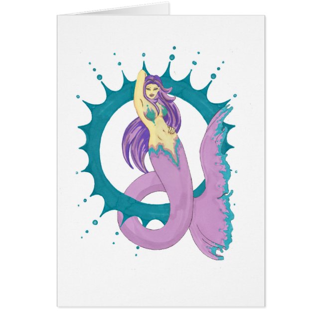 Meerjungfrau mit Kreis (Vorne)