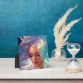 Meerjungfrau mit schimmerndem Haar Fotoplatte (InSitu)