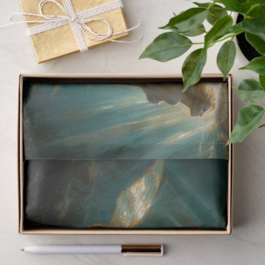 Meerjungfrau mit Schwanz-Gewebepapier Seidenpapier (Geschenk)