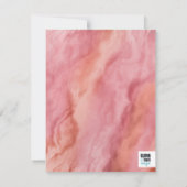 Meerjungfrau Mitteilungskarte (Rückseite)