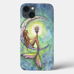 Meerjungfrau Mond Fantasy-Illustration Case-Mate iPhone Hülle