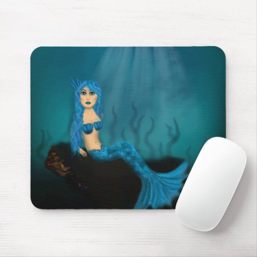 Meerjungfrau Mousepad (Mit Mouse)