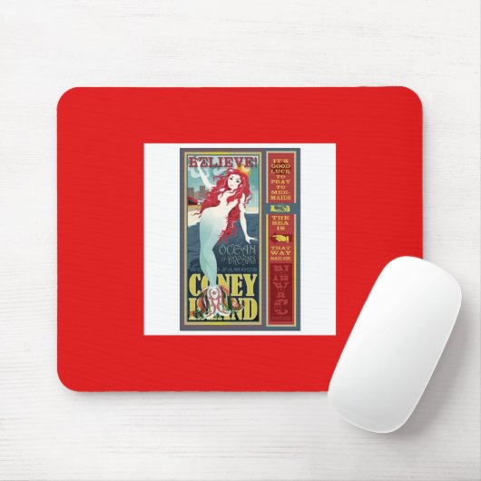 Meerjungfrau Mousepad (Mit Mouse)