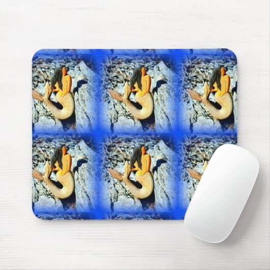 Meerjungfrau Mousepad (Mit Mouse)