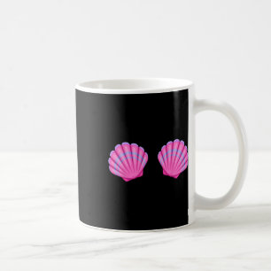 Meerjungfrau Muschel Bra Halloween KostümT-Shirt P Kaffeetasse
