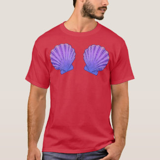 Meerjungfrau Muschel Bra Kostüm Seashell T-Shirt