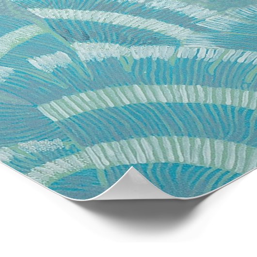 ‚Meerjungfrau (nach Erte)‘ Poster (Ecke)