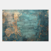 Meerjungfrau Nautical Heavy Gewicht Decoupage Trip Geschenkpapier Set (Vorderseite 2)