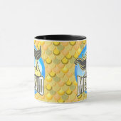 Meerjungfrau Niedlich Gelbe Tasse (Zentrum)