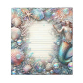 Meerjungfrau Notizblock (Vorderseite)