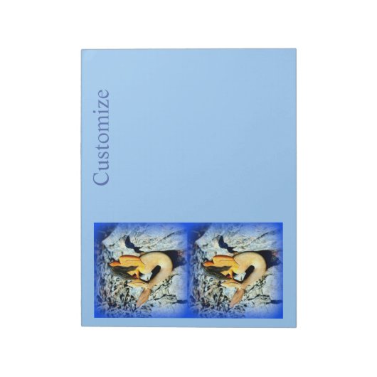 Meerjungfrau Notizblock (Rotiert)