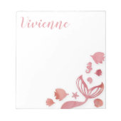 Meerjungfrau Notizblock (Vorderseite)