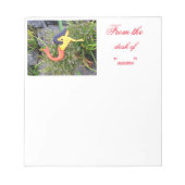 Meerjungfrau Notizblock (Vorderseite)