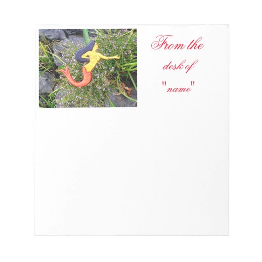 Meerjungfrau Notizblock (Vorderseite)