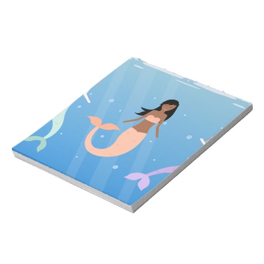 Meerjungfrau Notizblock (Rotiert)
