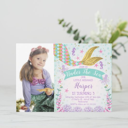 Meerjungfrau oder unter der einladung (Stehend Vorderseite)