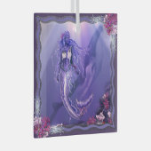 Meerjungfrau Ornament Aus Glas (Vorderseite Rechts)