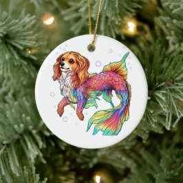 Meerjungfrau-Ornament - Mer Pup Keramik Ornament
