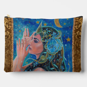 Meerjungfrau-Ozeankunst von Renee Lavoie Tote Zubehörtasche