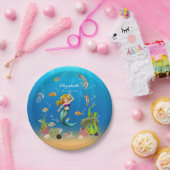 Meerjungfrau Pappteller (Party)