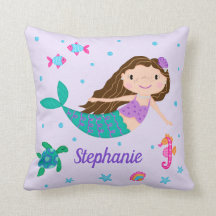 Meerjungfrau Personalisiert Lila