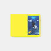 Meerjungfrau Post-it Klebezettel (Vorderseite)