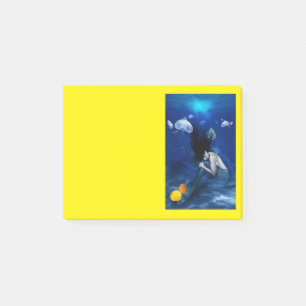 Meerjungfrau Post-it Klebezettel