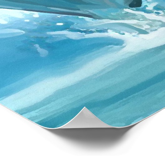 Meerjungfrau Poster (Ecke)