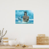 Meerjungfrau Poster (Küche)