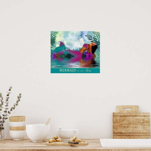 Meerjungfrau - Poster (Küche)