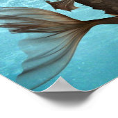 Meerjungfrau-Poster Poster (Ecke)