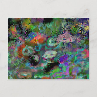 Meerjungfrau Postkarte