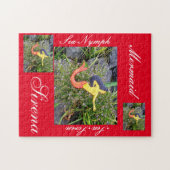 Meerjungfrau Puzzle (Horizontal)