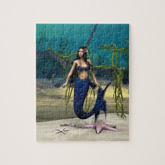 Meerjungfrau Puzzle (Vertikal)