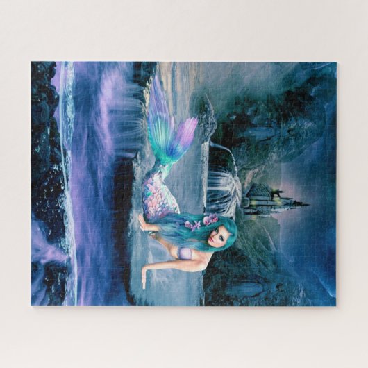 Meerjungfrau-Puzzle, 16 Zoll x 20 Zoll, 520 Stück Puzzle (Horizontal)