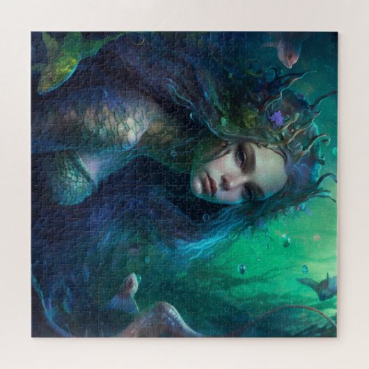 Meerjungfrau-Puzzle Puzzle (Horizontal)