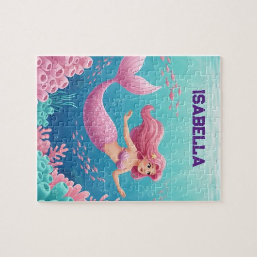 Meerjungfrau-Puzzle Puzzle (Horizontal)