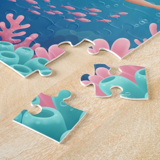 Meerjungfrau-Puzzle Puzzle (Seite)