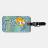 Meerjungfrau-Regenbogen-und Gepäckanhänger (Vorderseite horizontal)